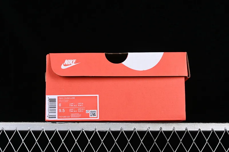 All categories Nk SB Dunk series Nk SB Dunk Low low-top sneakers F version Nk Dunk Low "Athletic Department" gray blue SB low-top casual sneakers FN7488-133